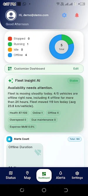 World Tel Fleet Screenshot 0