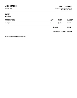 Instant Quote Maker – Invoices Screenshot 0