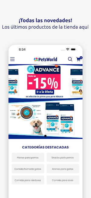 Petsworld - Tienda De Mascotas Screenshot 2
