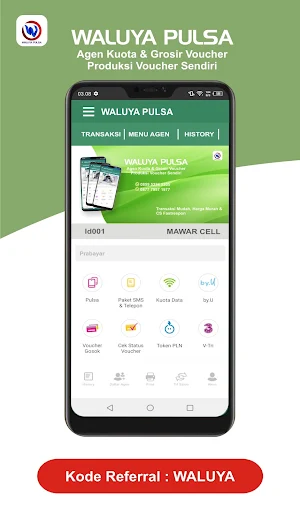 WALUYA PULSA : Grosir Pulsa Screenshot 0