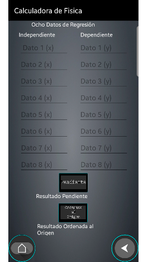 Calculadora de Física Screenshot 3