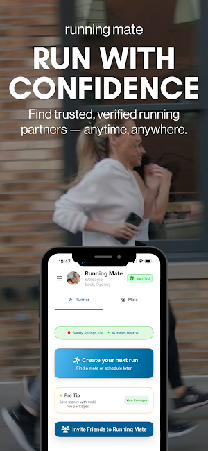 Running Mate: Safe Social Runs Screenshot 0