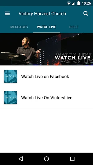 Victory Harvest Church Screenshot 2
