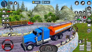 Oil Tanker Truck Games 2023 3D Screenshot 3