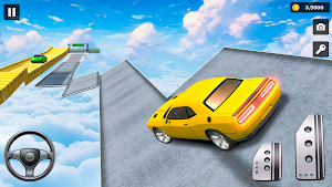 Mega Ramp: 3D Car Stunt Game Screenshot 1