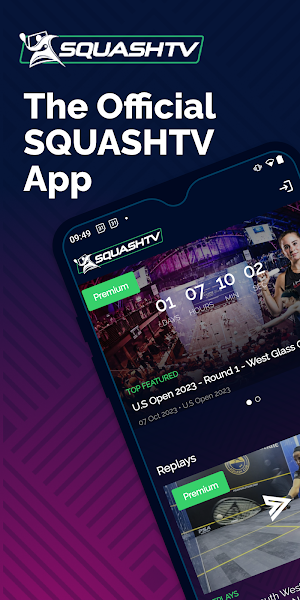SQUASHTV Screenshot 0