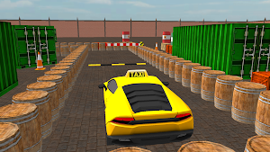 Taxi parking 3d game 2025 Screenshot 0