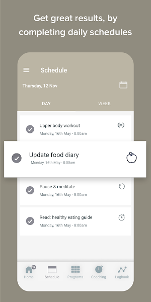 Carly Maxwell Fitness App Screenshot 2