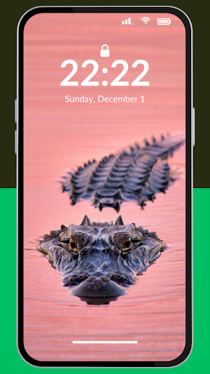 Crocodile Wallpaper 4K screenshot 6