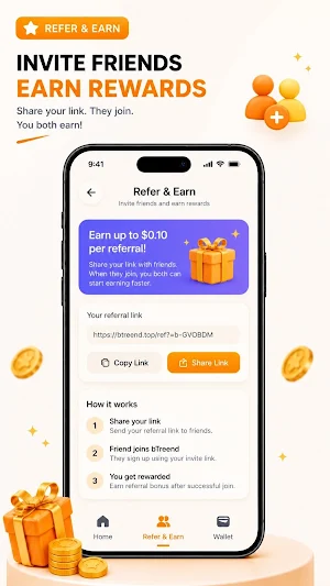 bTreend: Tasks & Rewards Screenshot 3
