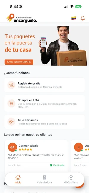Casillero virtual Encarguelo Screenshot 0
