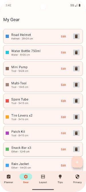 TrailPacker Screenshot 1