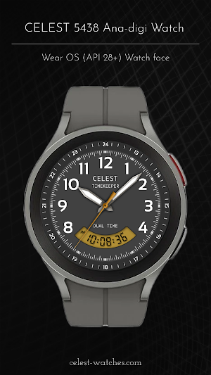 CELEST5438 Ana-digi Watch Screenshot 1