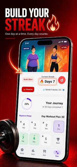 Six Pack in 30 Days - Home Fit Screenshot 1