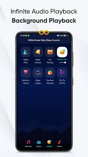 White Noise: Baby Sleep Sounds Screenshot 2