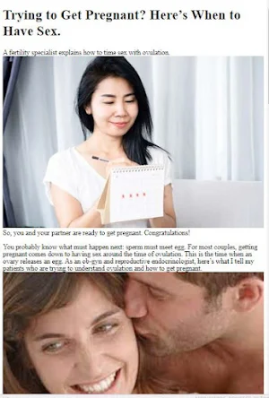 How to Get Pregnant Screenshot 1