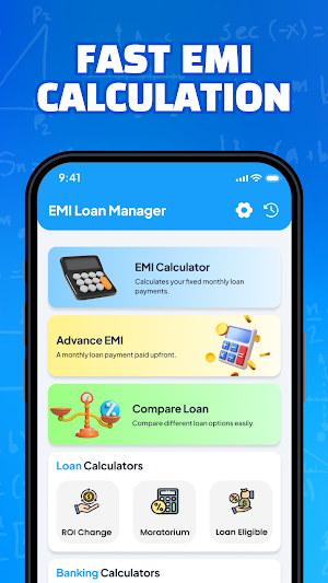 Calcly : EMI Calculator Screenshot 0