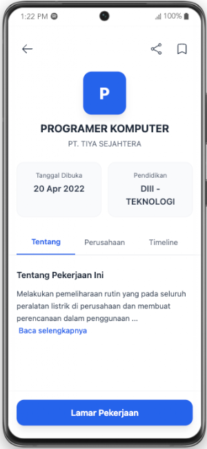 Teman Naker App Screenshot 3