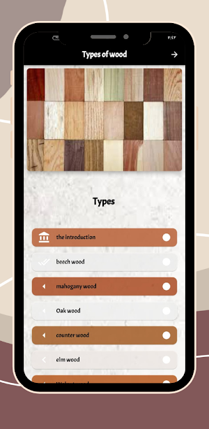 Types of Wood Screenshot 3