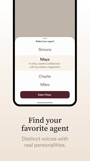 Sesame: Personal Agents Screenshot 0