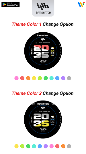 SamWatch Color E Screenshot 3