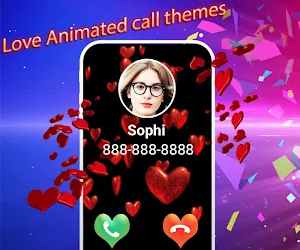 Call Screen Theme-Color Call and Color Call Flash Screenshot 0