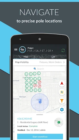 TerraGo StreetlightOps Screenshot 1