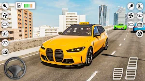 Taxi Driving Car Simulator Screenshot 1