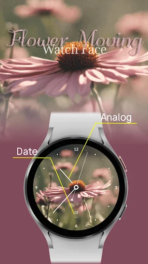 Flower Moving - (Animated) Screenshot 1