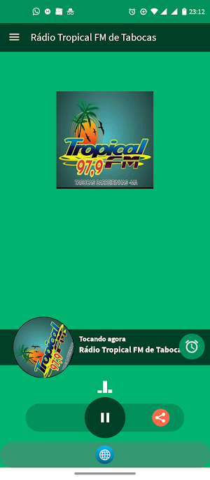 Rádio tropical FM De Tabocas Screenshot 2