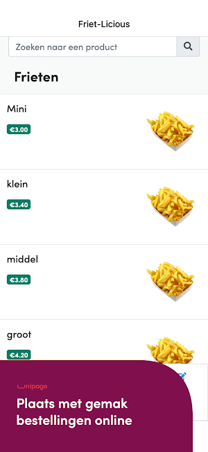 Friet-Licious Lebbeke Screenshot 1