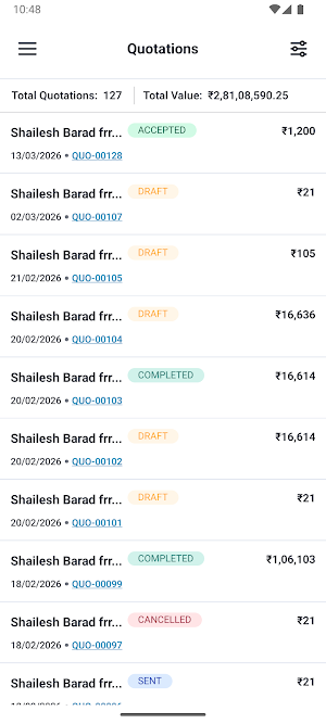 ABSS Customer Screenshot 1