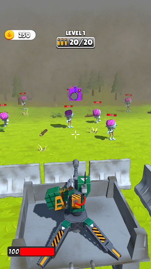Bullet Hole: Zombie Defense Screenshot 1