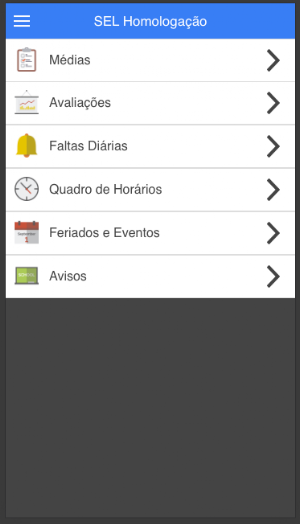Homologação SEL Resp Screenshot 1
