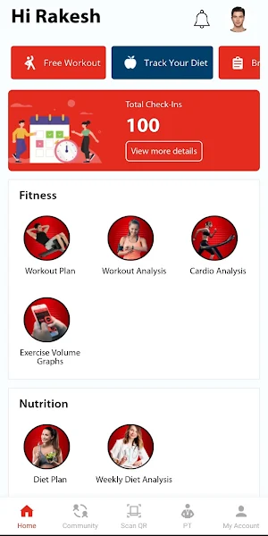 24 Seven Fitness Screenshot 3