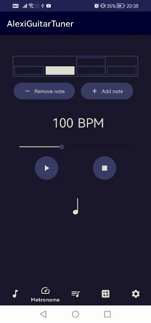 Alexi Guitar Tuner Screenshot 2
