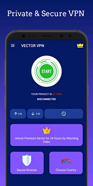 Vector VPN Screenshot 0