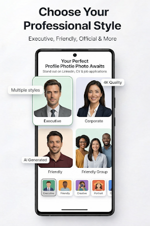 AI Headshot for CV & LinkedIn Screenshot 3