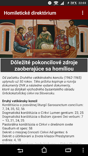 Homiletické direktórium Screenshot 0