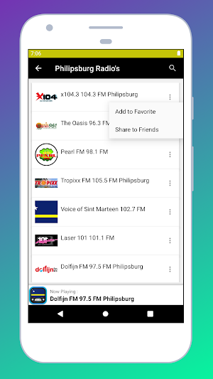 Radio Curacao + Radio Online Screenshot 2