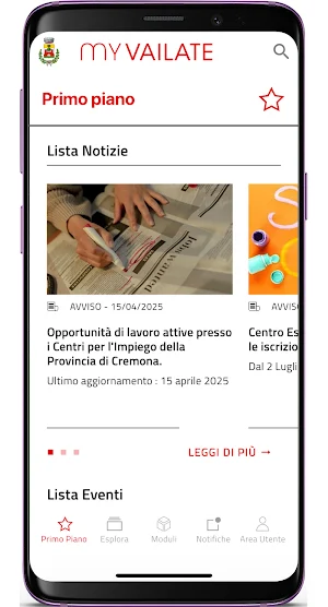 MyVailate Screenshot 1