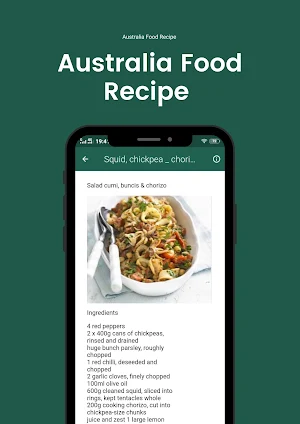 Easy Australian food recipes Screenshot 1