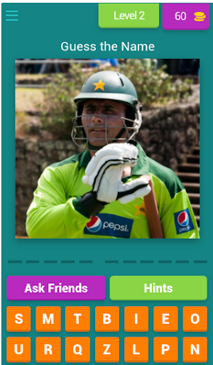 Pakistan cricketer Quiz Screenshot 2