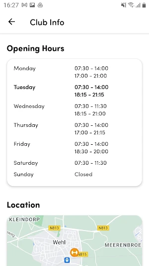 Fitwijzer Sportcentrum Screenshot 0