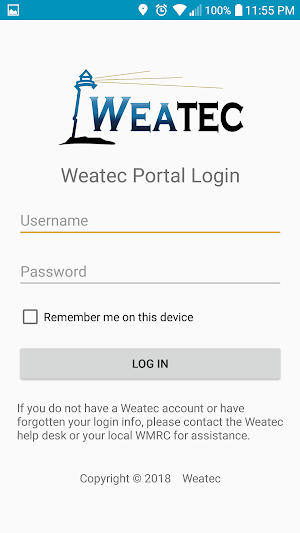 Weatec Portal Screenshot 0