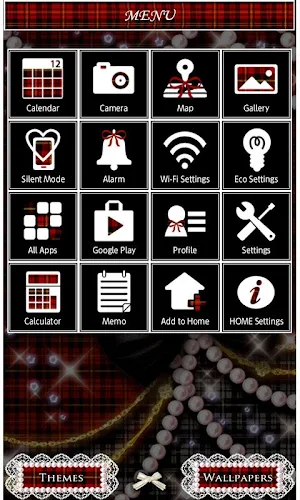 Plaid and Pearls Wallpaper Screenshot 1
