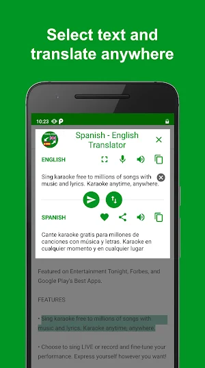 Spanish - English Translator : free & offline Screenshot 0
