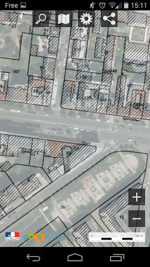 Géoportail mobile Screenshot 3