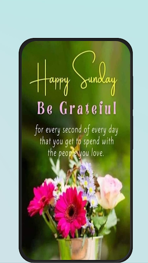 happy sunday greetings Screenshot 1