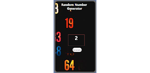 Random Number Generator App Screenshot 3